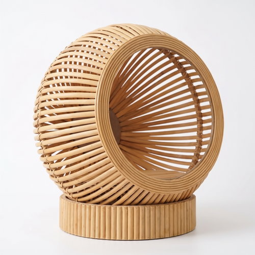 Verdano | Handmade Bamboo Vine Woven Cat and Dog Bed for Four Season Use