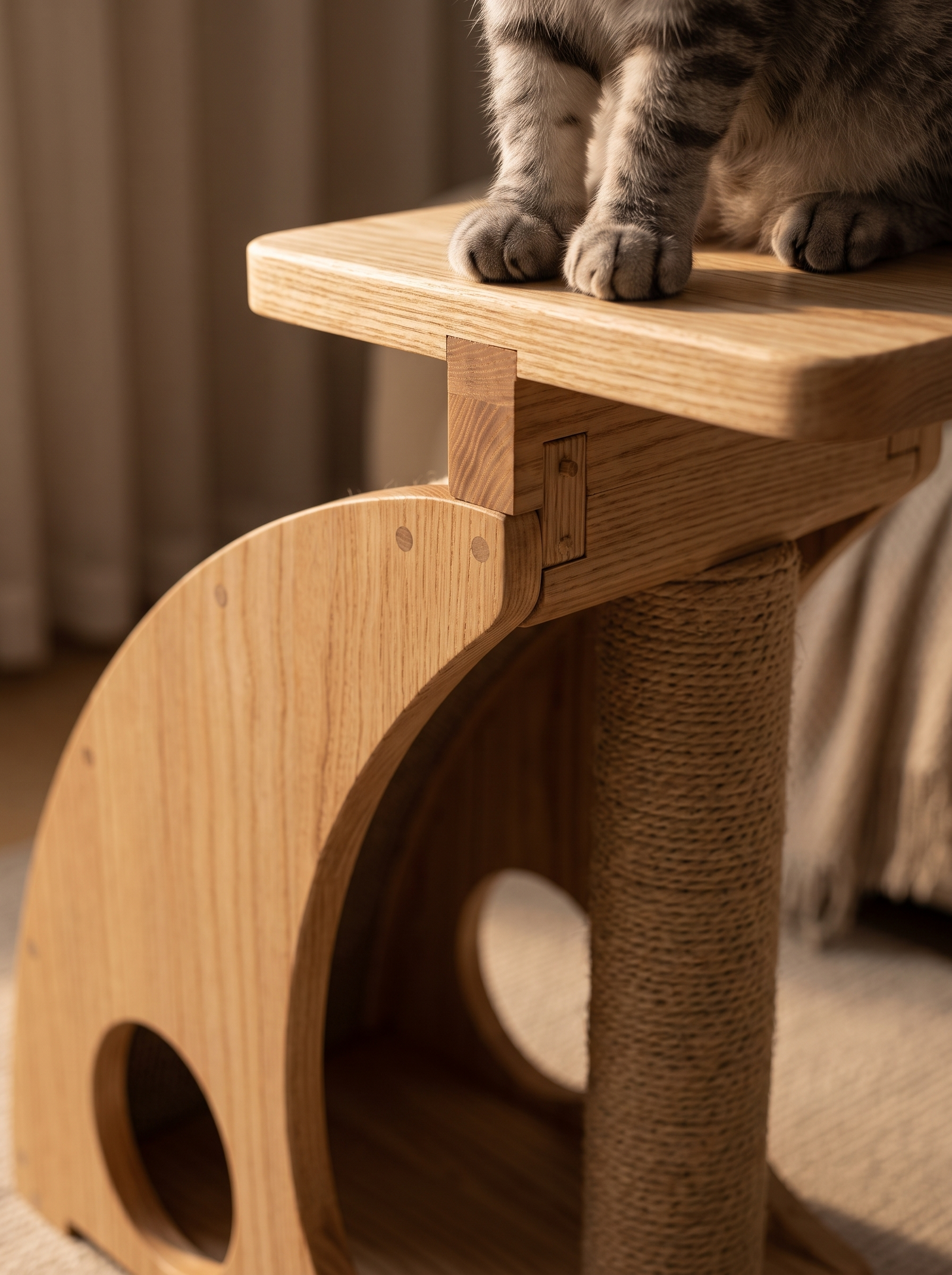 Built from solid wood
