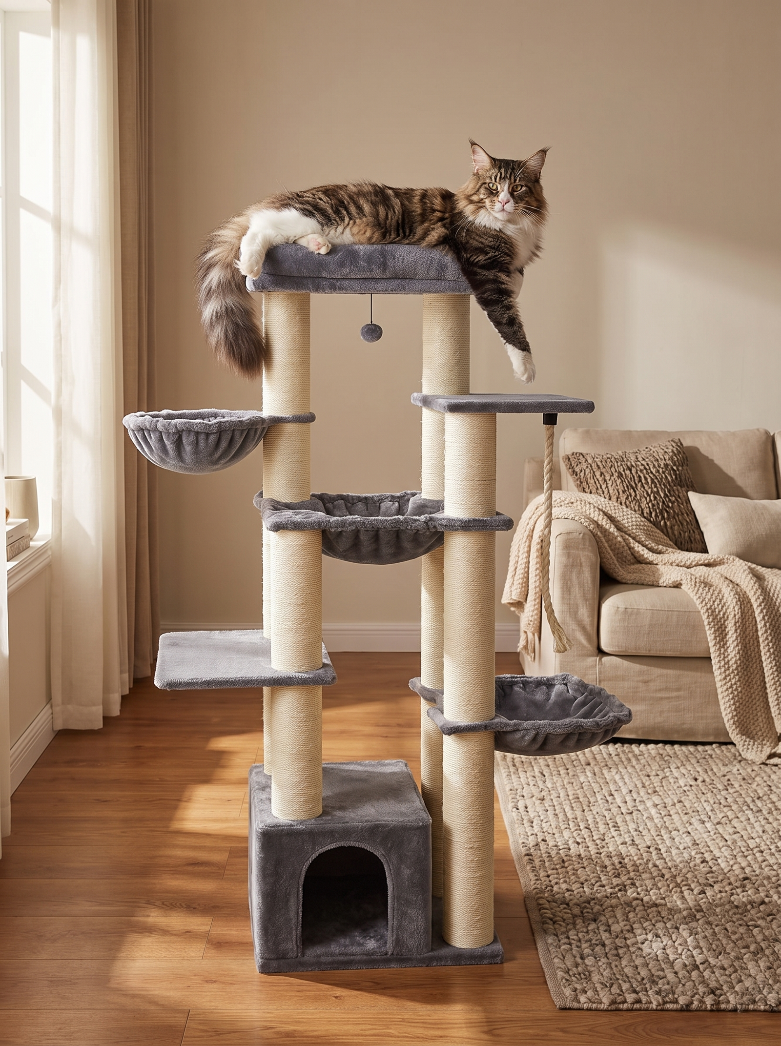 Sized for a big cat