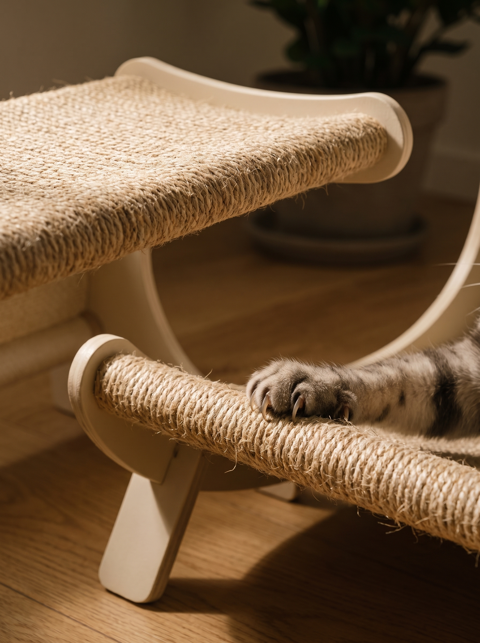 Jute, not cardboard