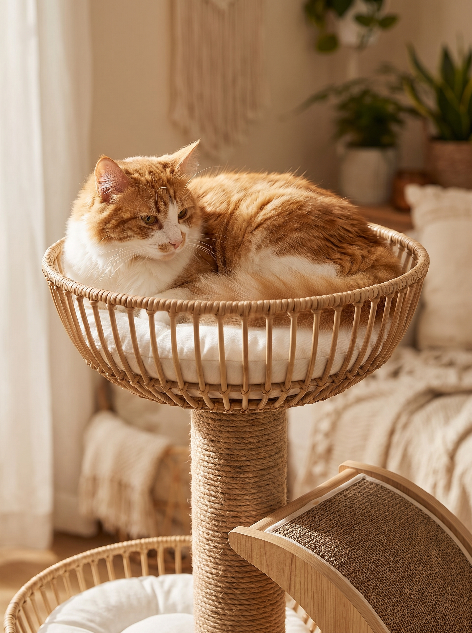 A woven perch
