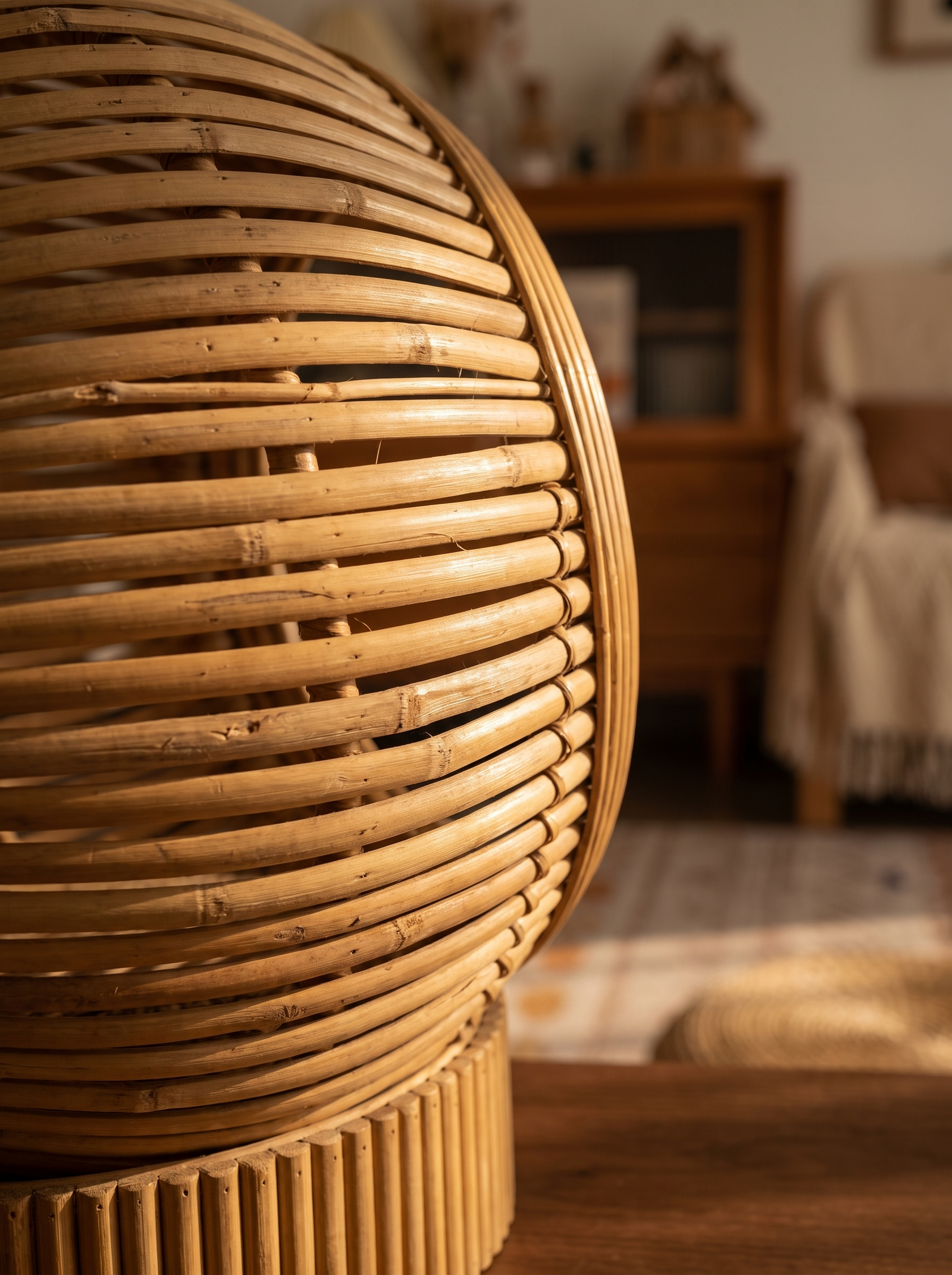 Bamboo vine, woven by hand